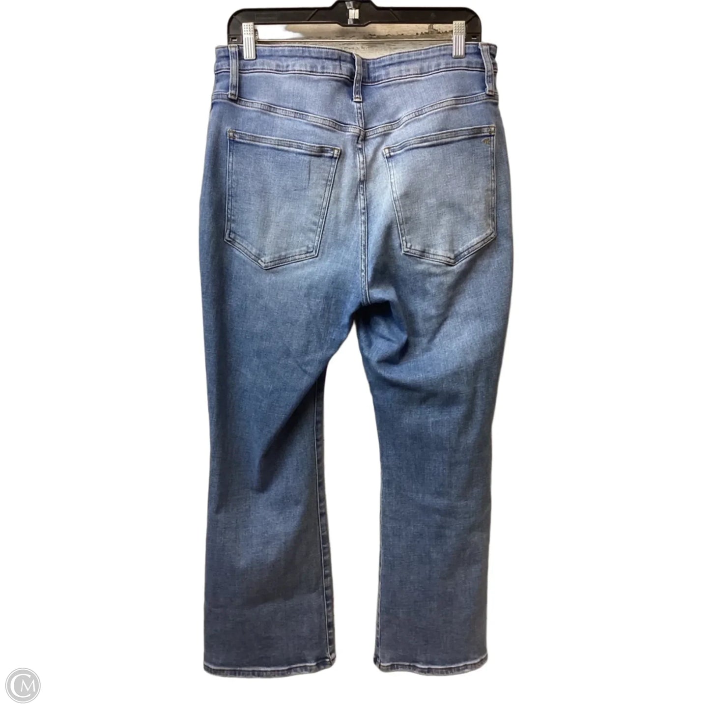 Jeans Flared By Madewell In Blue Denim, Size: 12