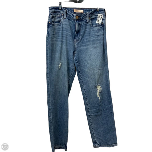 Jeans Straight By Kut In Blue Denim, Size: 8