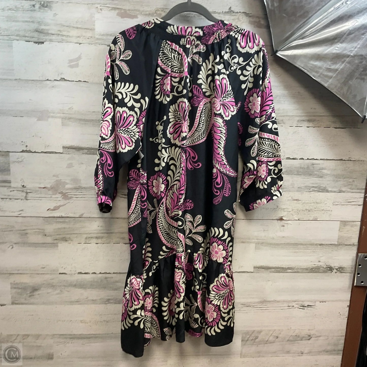 Dress Casual Maxi By Johnny Was In Black, Size: M
