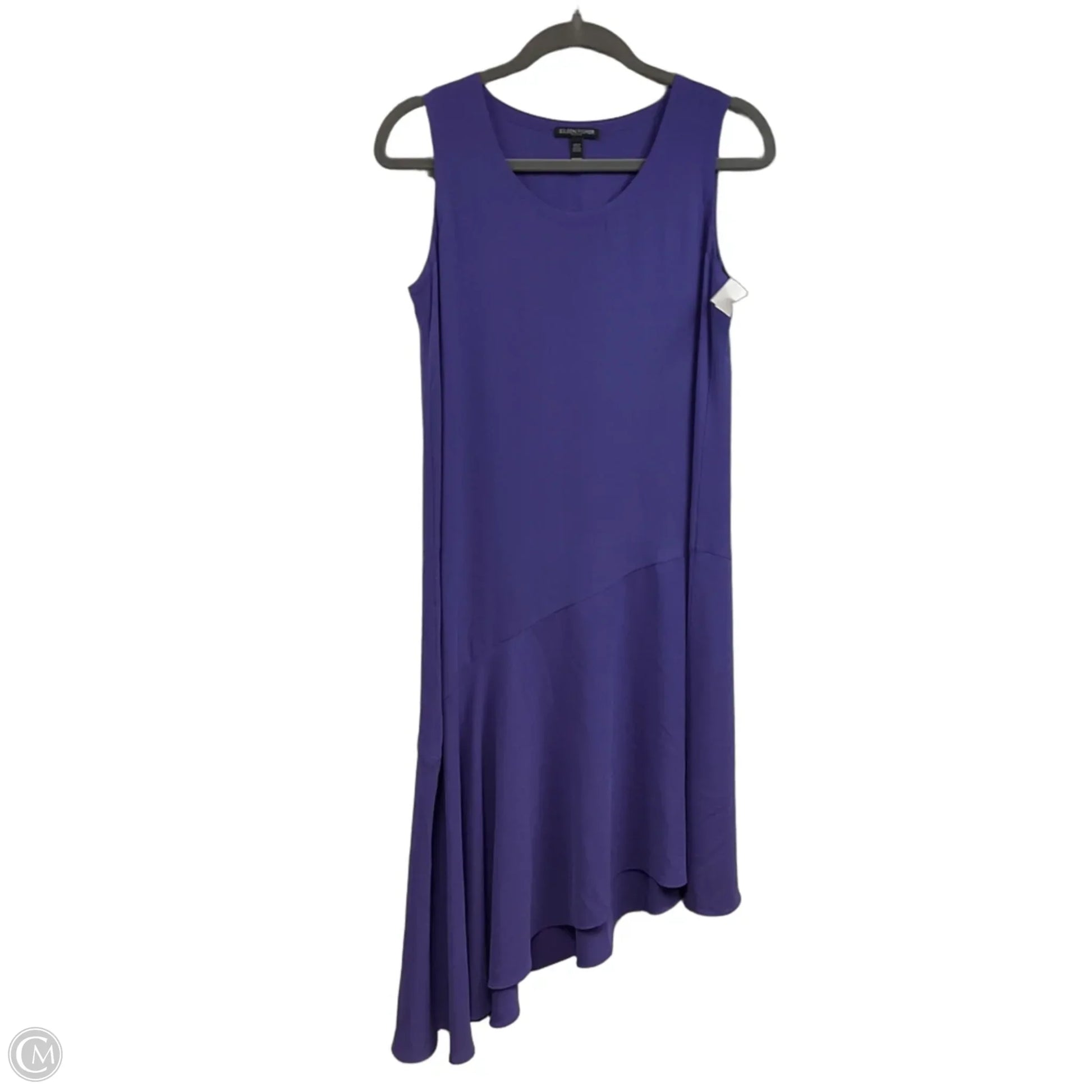 Dress Casual Midi By Eileen Fisher In Purple, Size: Sp