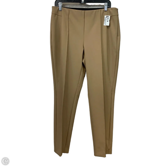 Pants Designer By Lafayette 148 In Tan, Size: 14