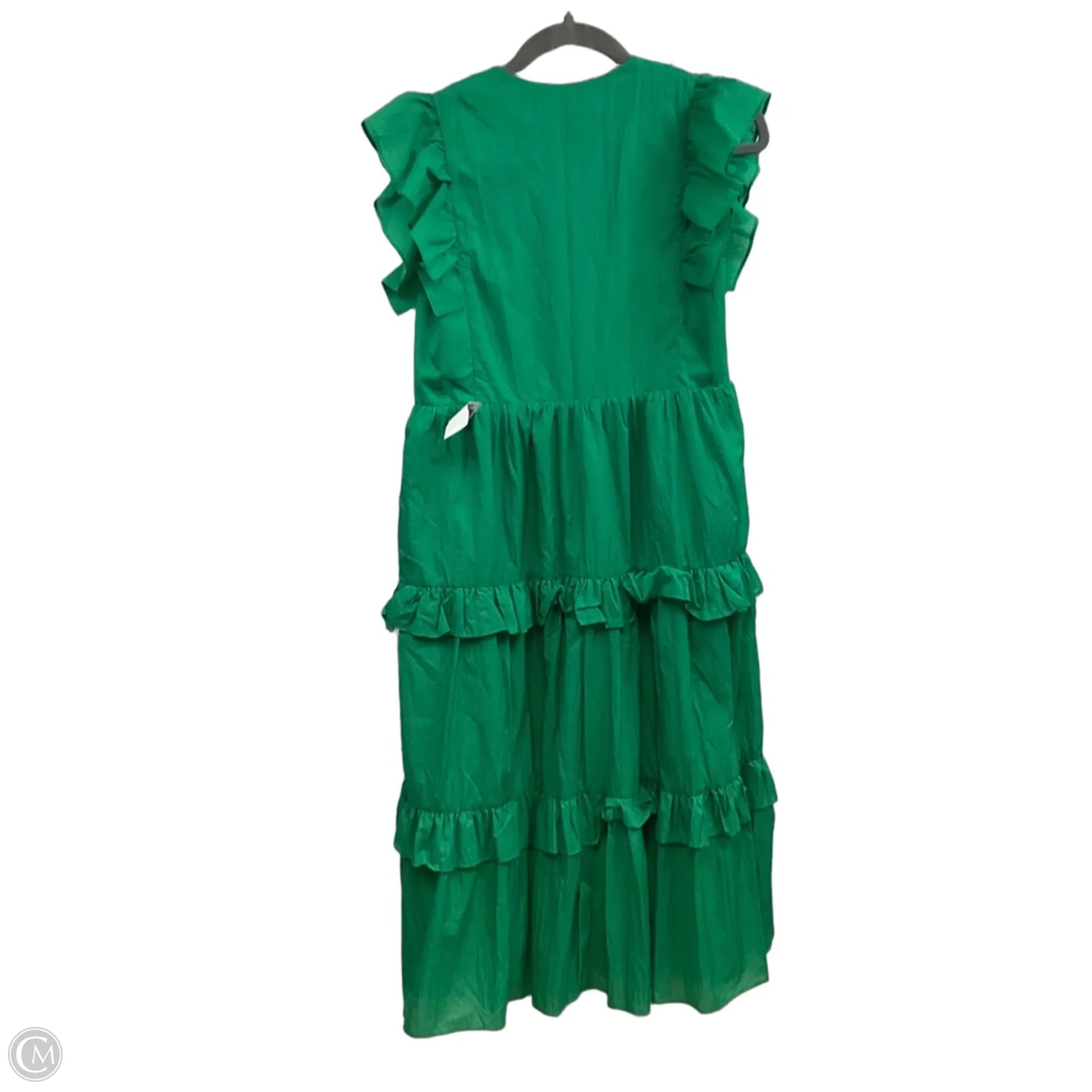 Dress Casual Midi By Amanda Uprichard In Green, Size: Xs