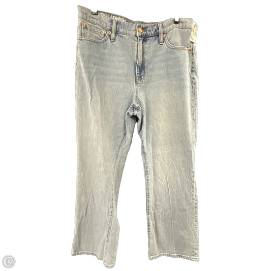 Jeans Boot Cut By J. Crew In Blue Denim, Size: 12