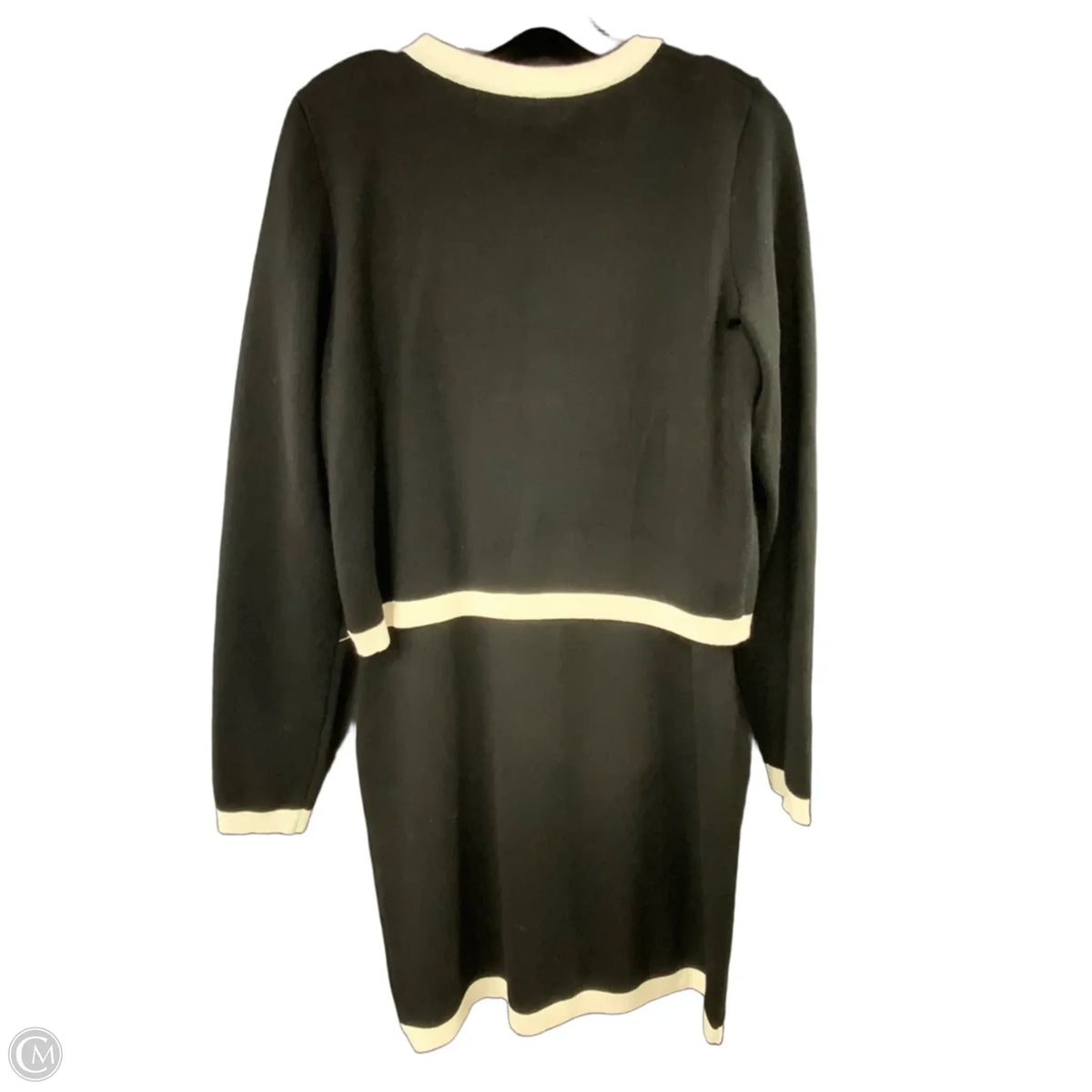Dress Set 2pc By Taylor In Black, Size: L