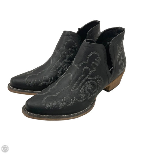 Boots Western By Roper In Black, Size: 11