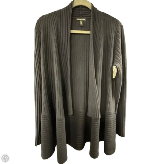 Sweater Cardigan By Eileen Fisher In Blue, Size: S