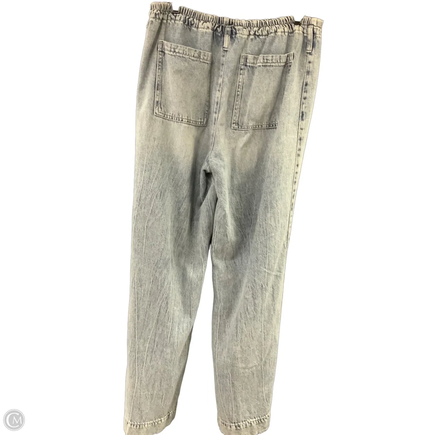 Jeans Wide Leg By Celebrity Pink In Blue Denim, Size: L