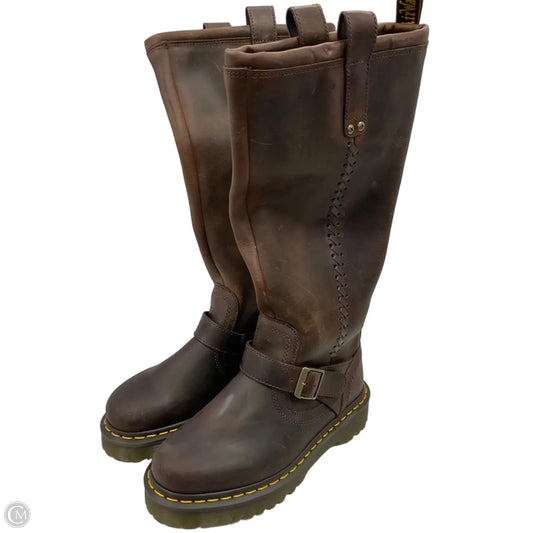 Boots Knee Flats By Dr Martens In Brown, Size: 6