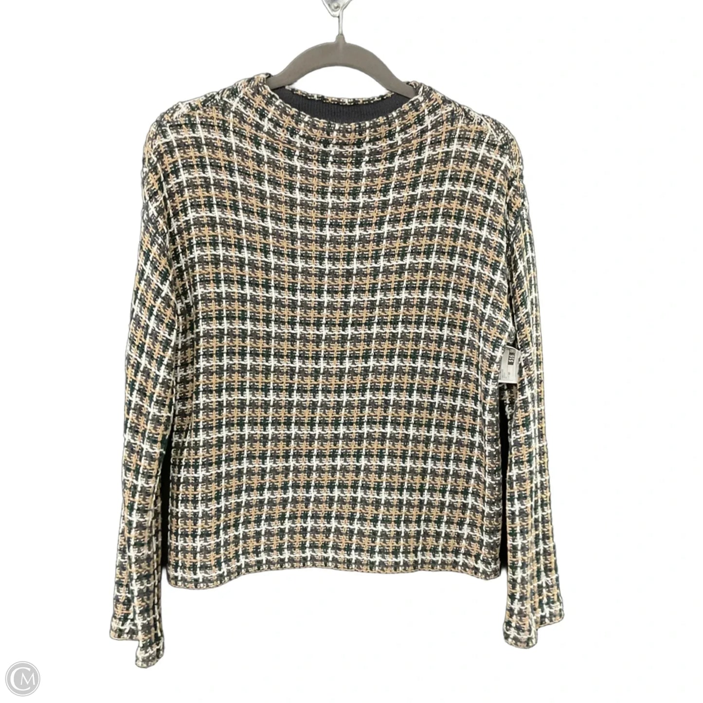 Sweater By Ann Taylor In Green, Size: Mp
