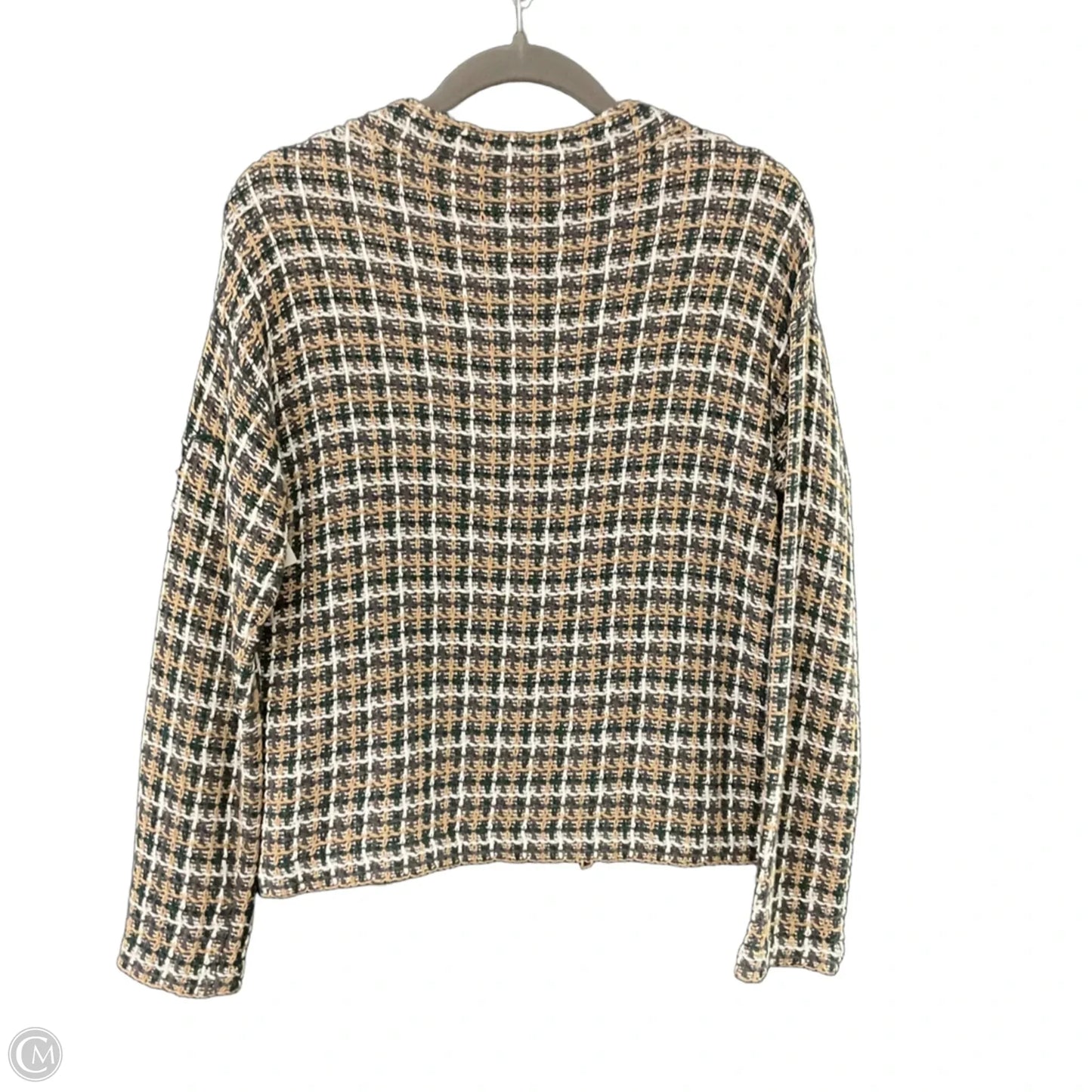 Sweater By Ann Taylor In Green, Size: Mp