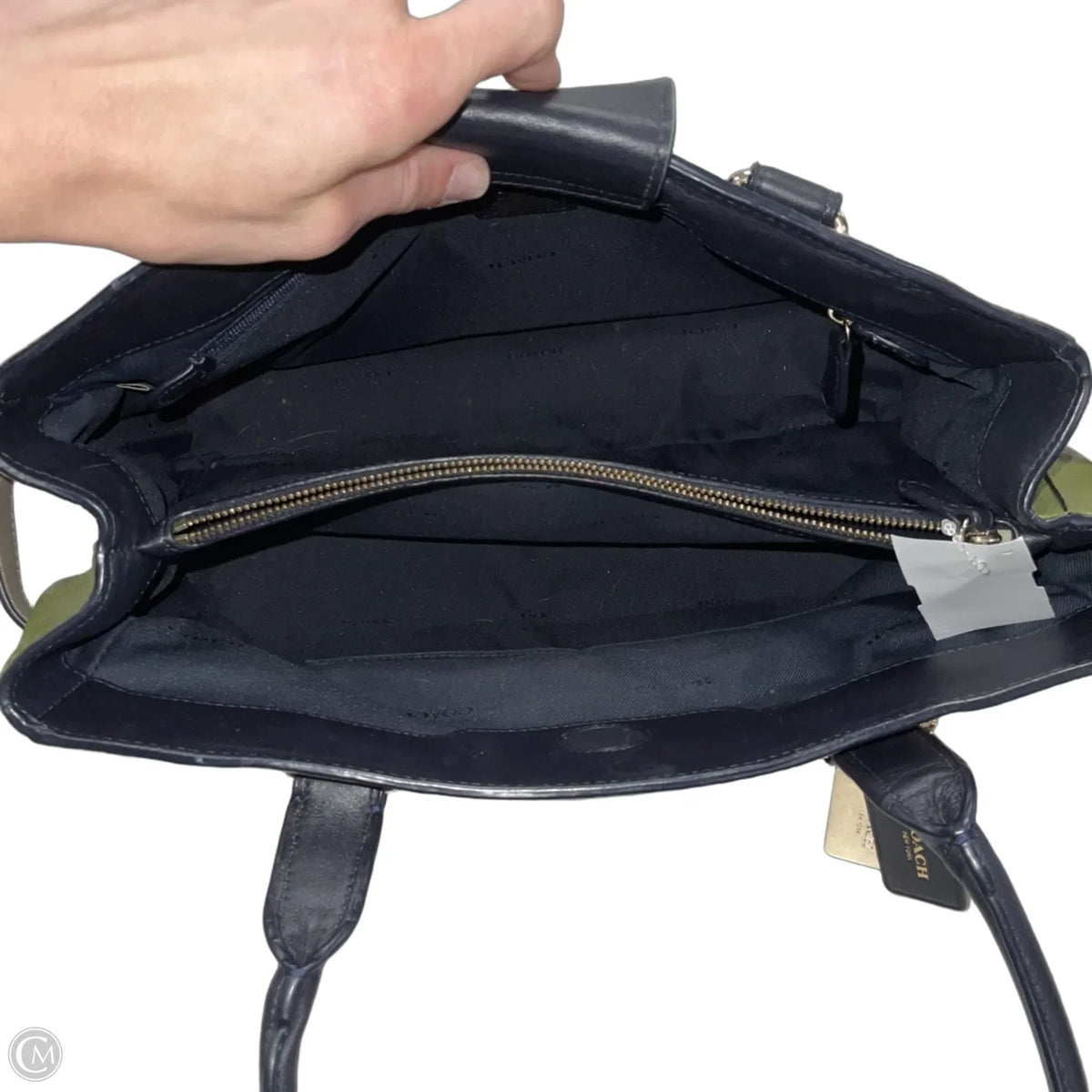 Handbag Designer By Coach, Size: Medium
