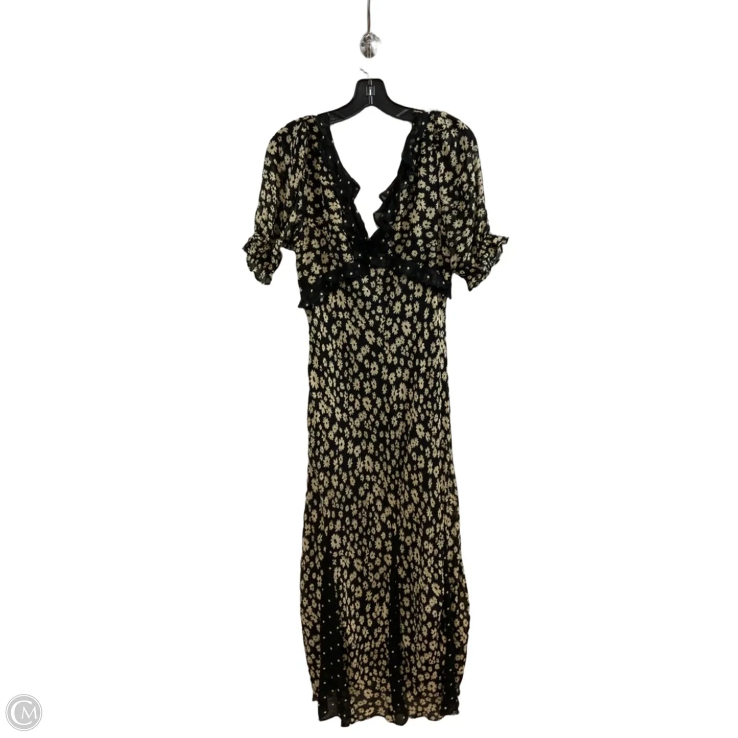 Dress Casual Maxi By Rails In Black, Size: M
