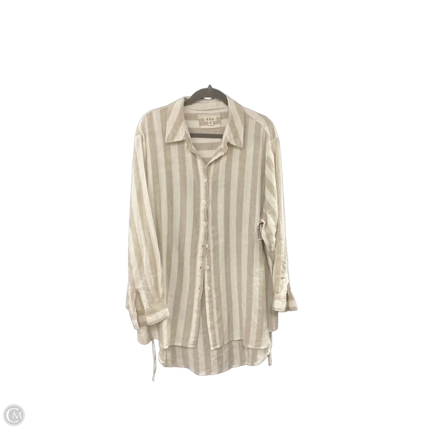 Pants Set 2pc By Pol In Cream, Size: M
