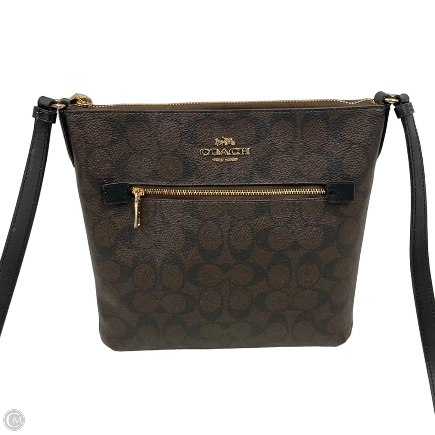 Crossbody Designer By Coach, Size: Medium