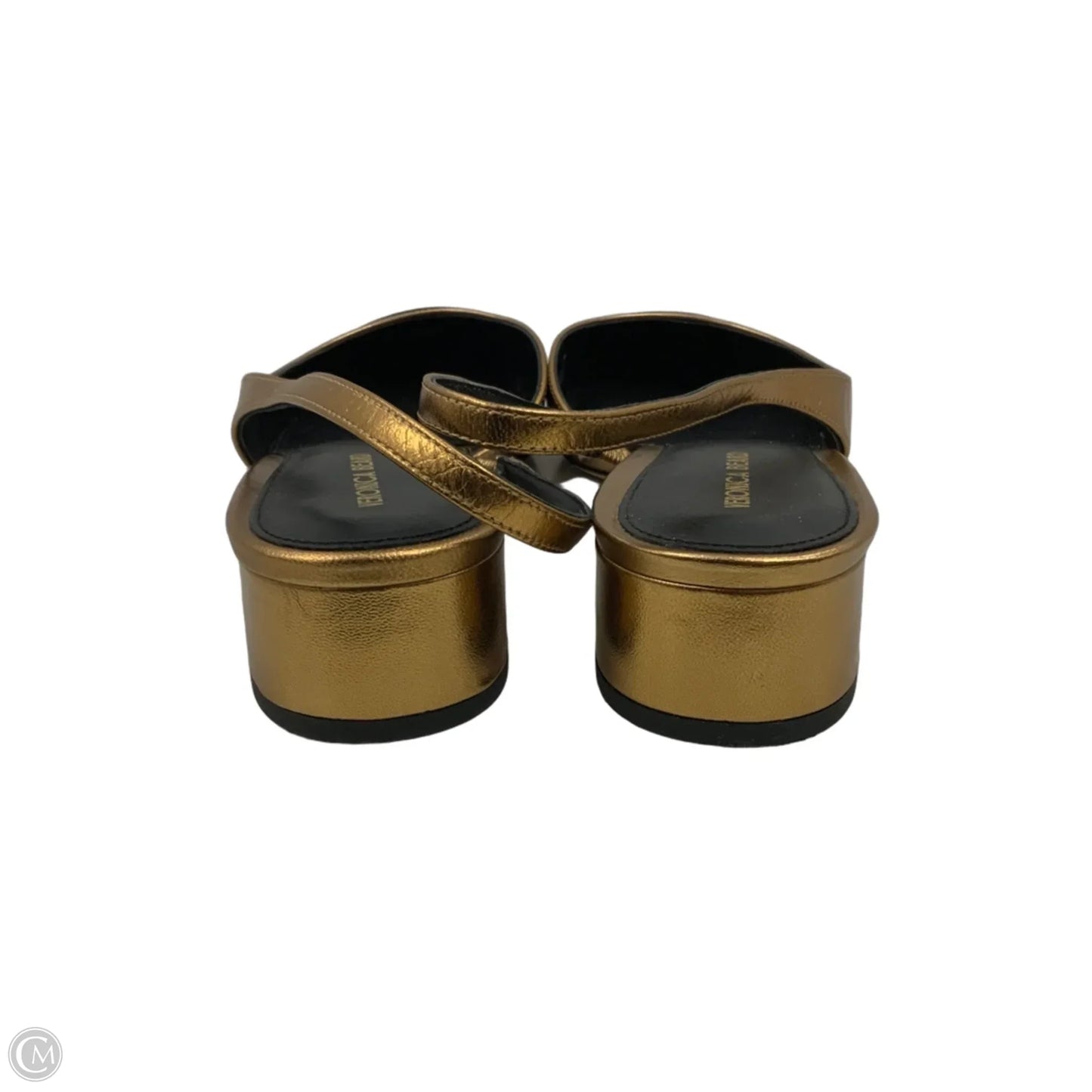 Shoes Heels Kitten By Veronica Beard In Bronze, Size: 9