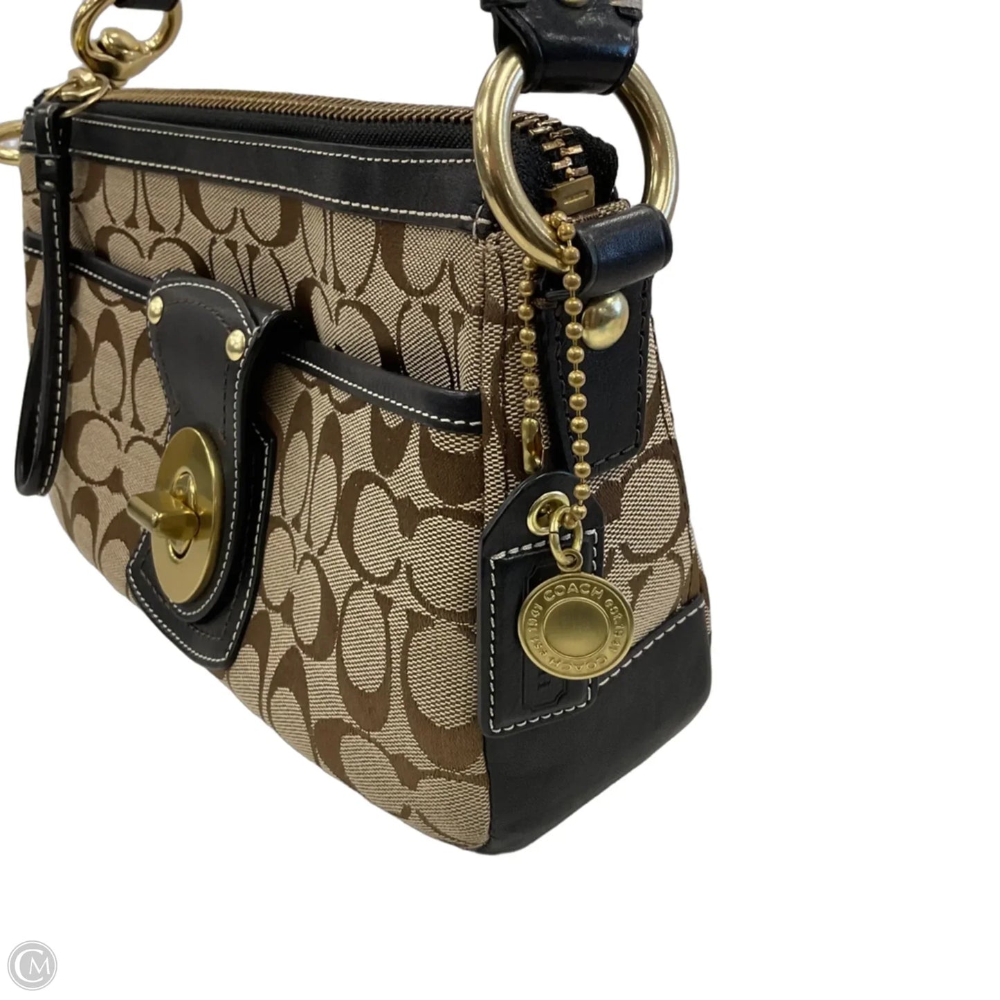 Handbag Designer By Coach, Size: Medium