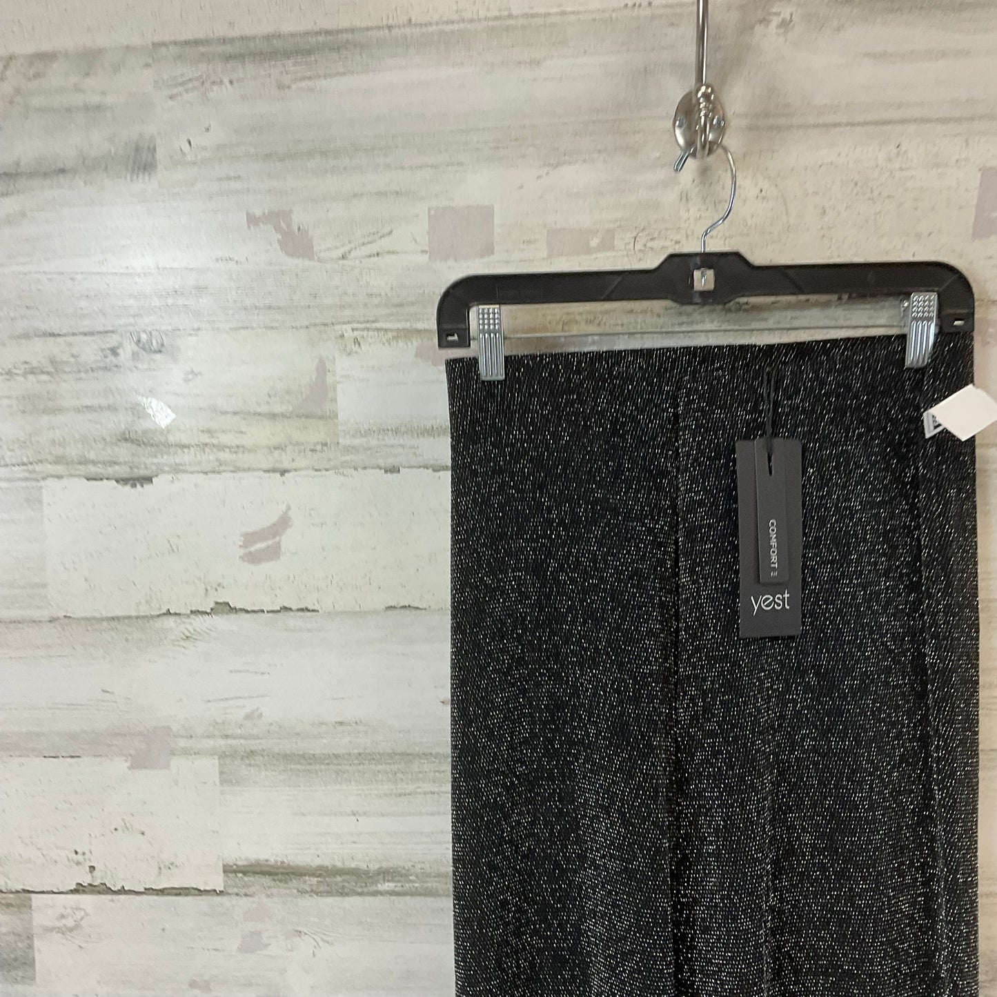 Pants Ankle By Yest In Black Silver, Size: 2