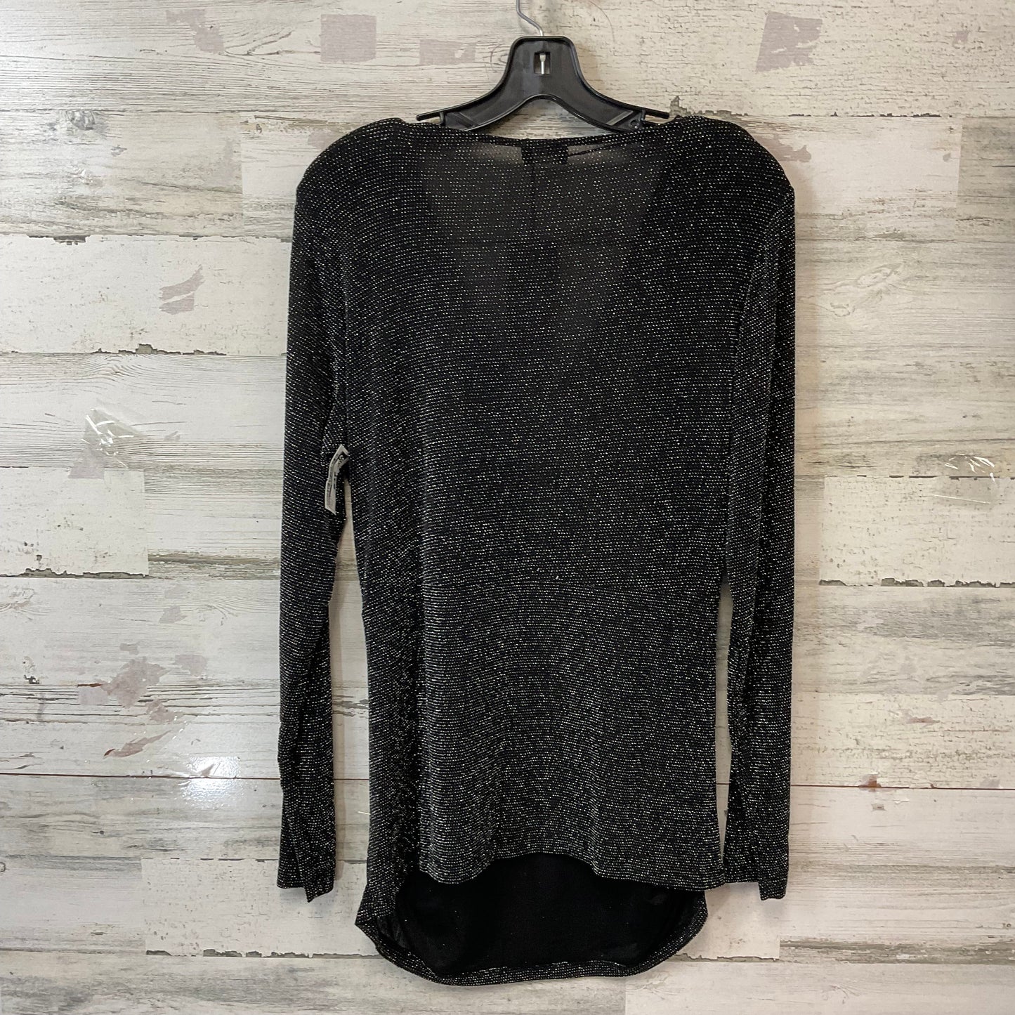 Top Long Sleeve By Yest In Black, Size: M