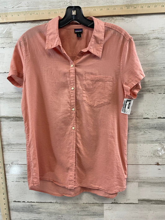 Blouse Short Sleeve By Patagonia  Size: L