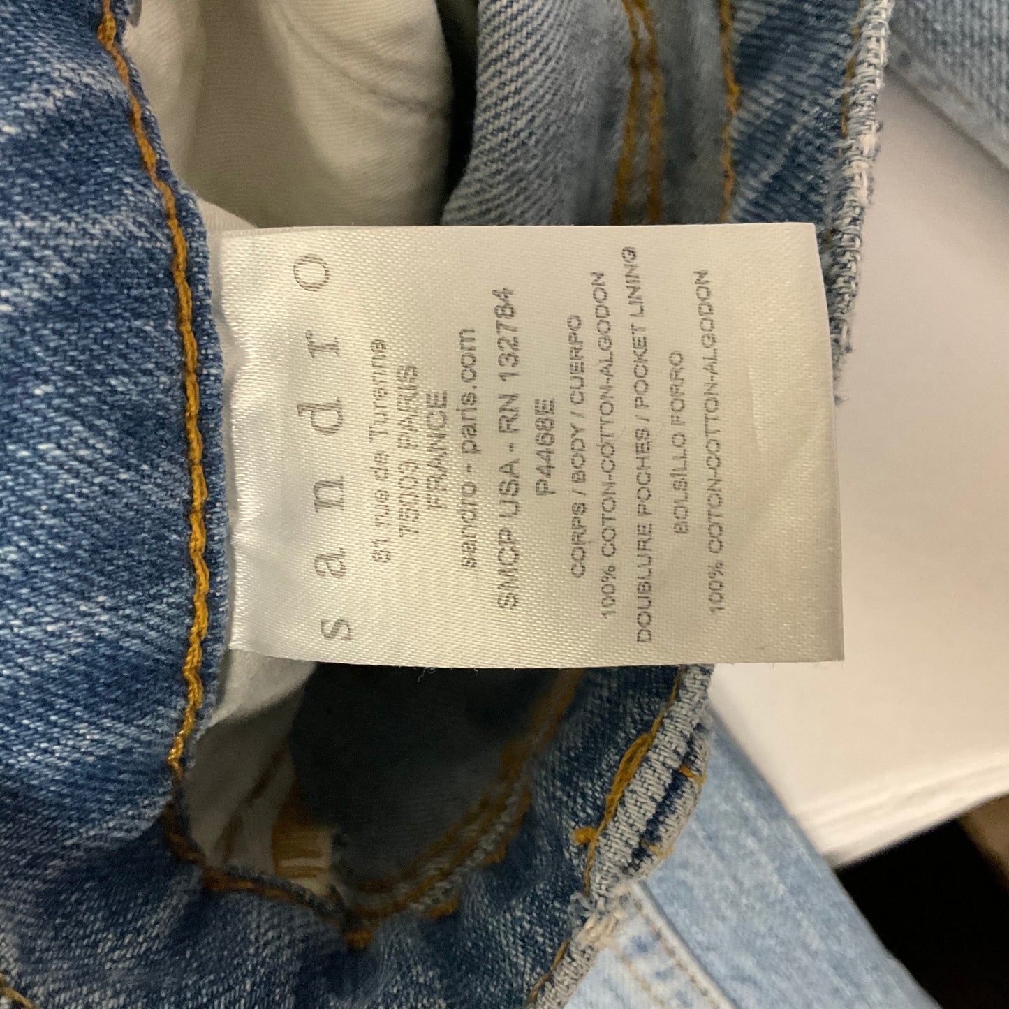 Jeans Straight By Sandro  Size: S