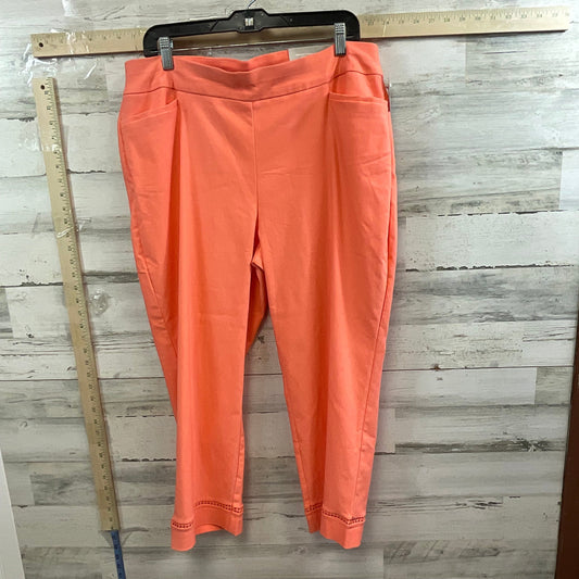 Coral Pants Other Chicos, Size 16