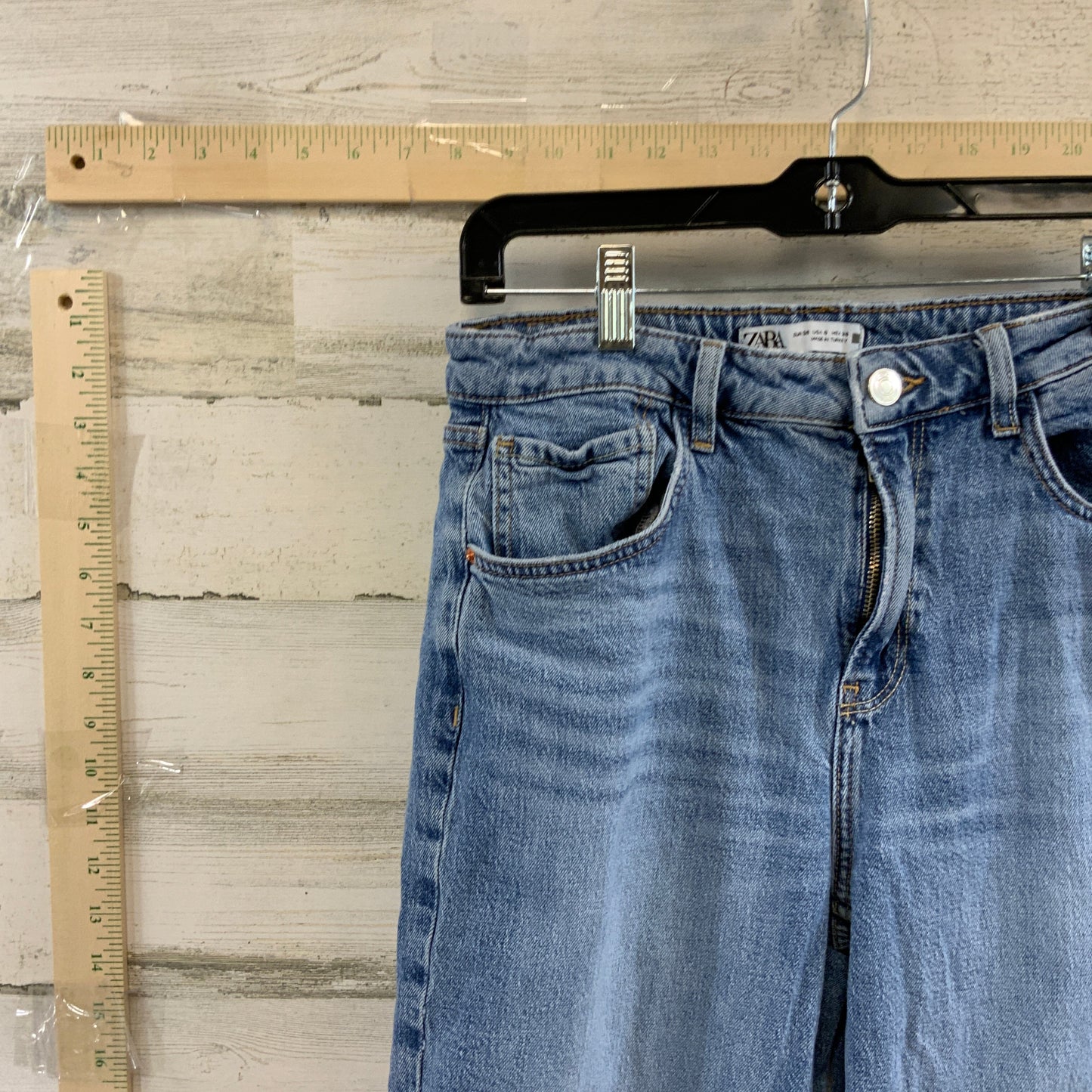 Jeans Straight By Zara Basic  Size: 6