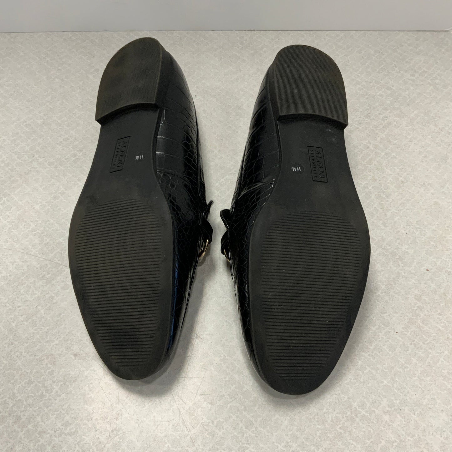 Black Shoes Loafer by Alfani , Size 11