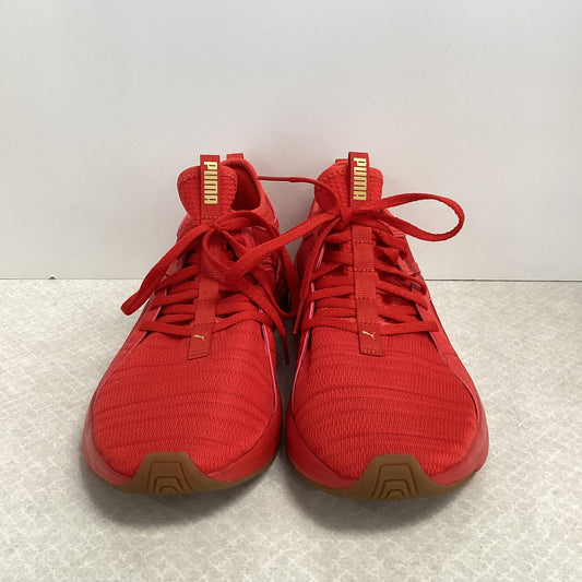 Red Shoes Athletic Puma, Size 10