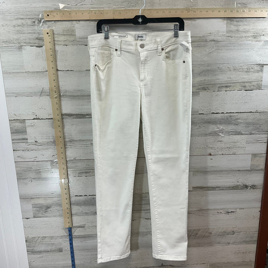 White Denim Jeans Straight Sonoma, Size 12