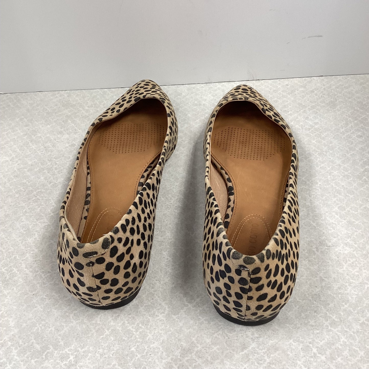 Animal Print Shoes Flats Corso Como, Size 8.5