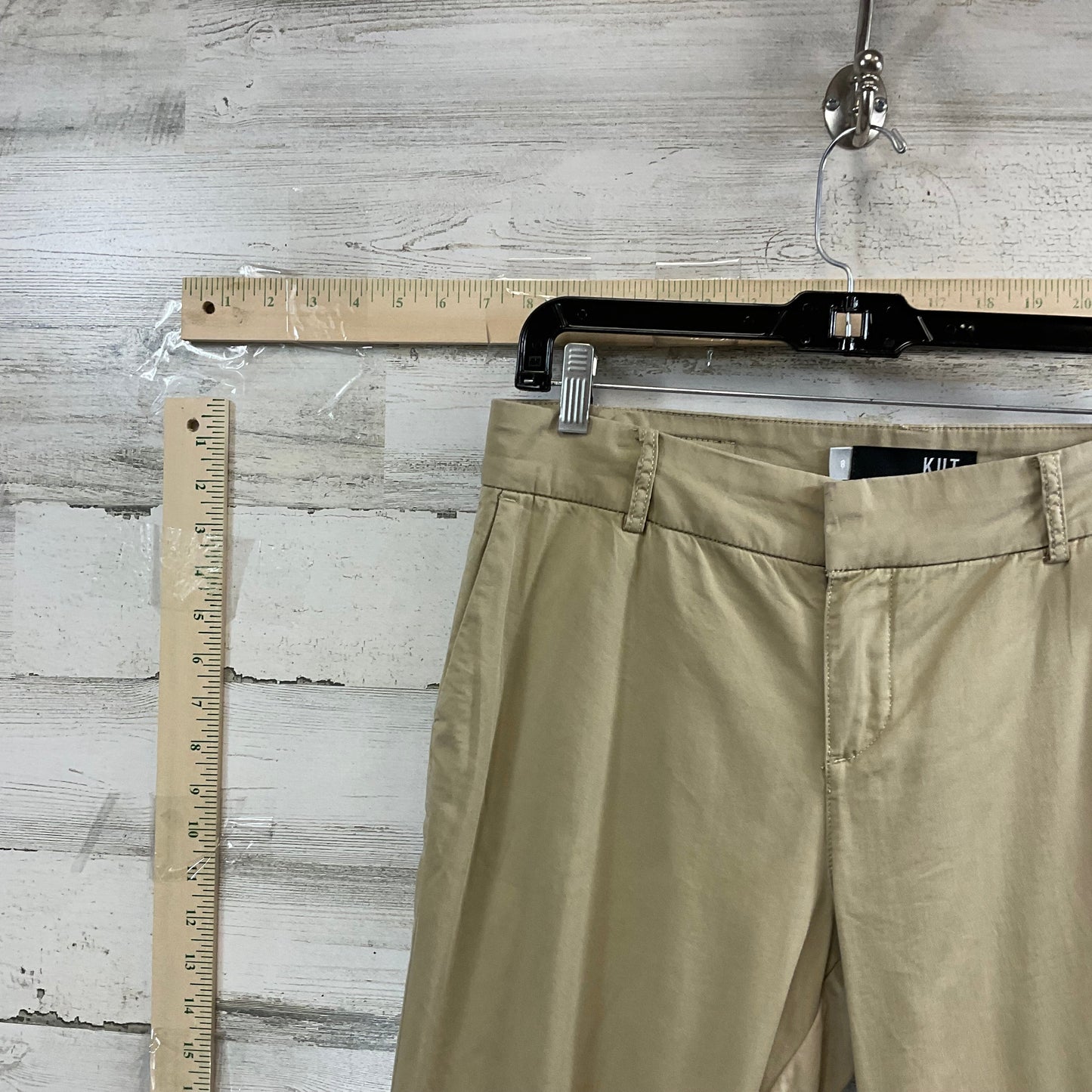 Tan Pants Cargo & Utility Kut, Size 8