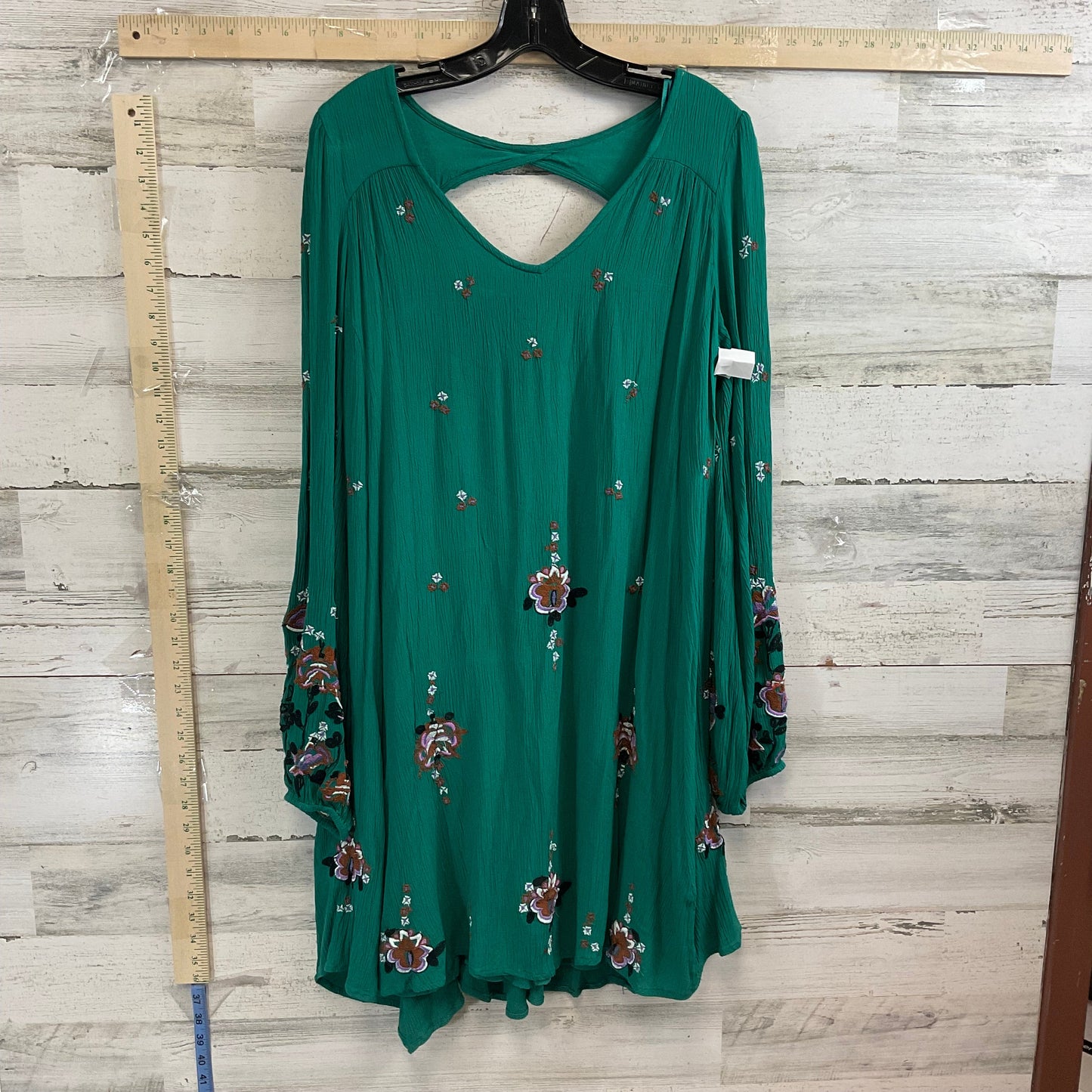 Green Dress Casual Short Free People, Size L