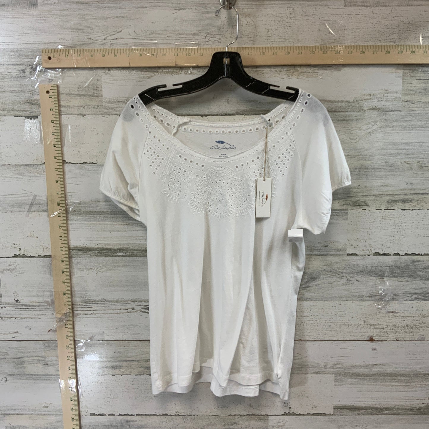 White Top Short Sleeve BOB TIMBERLAKE, Size M