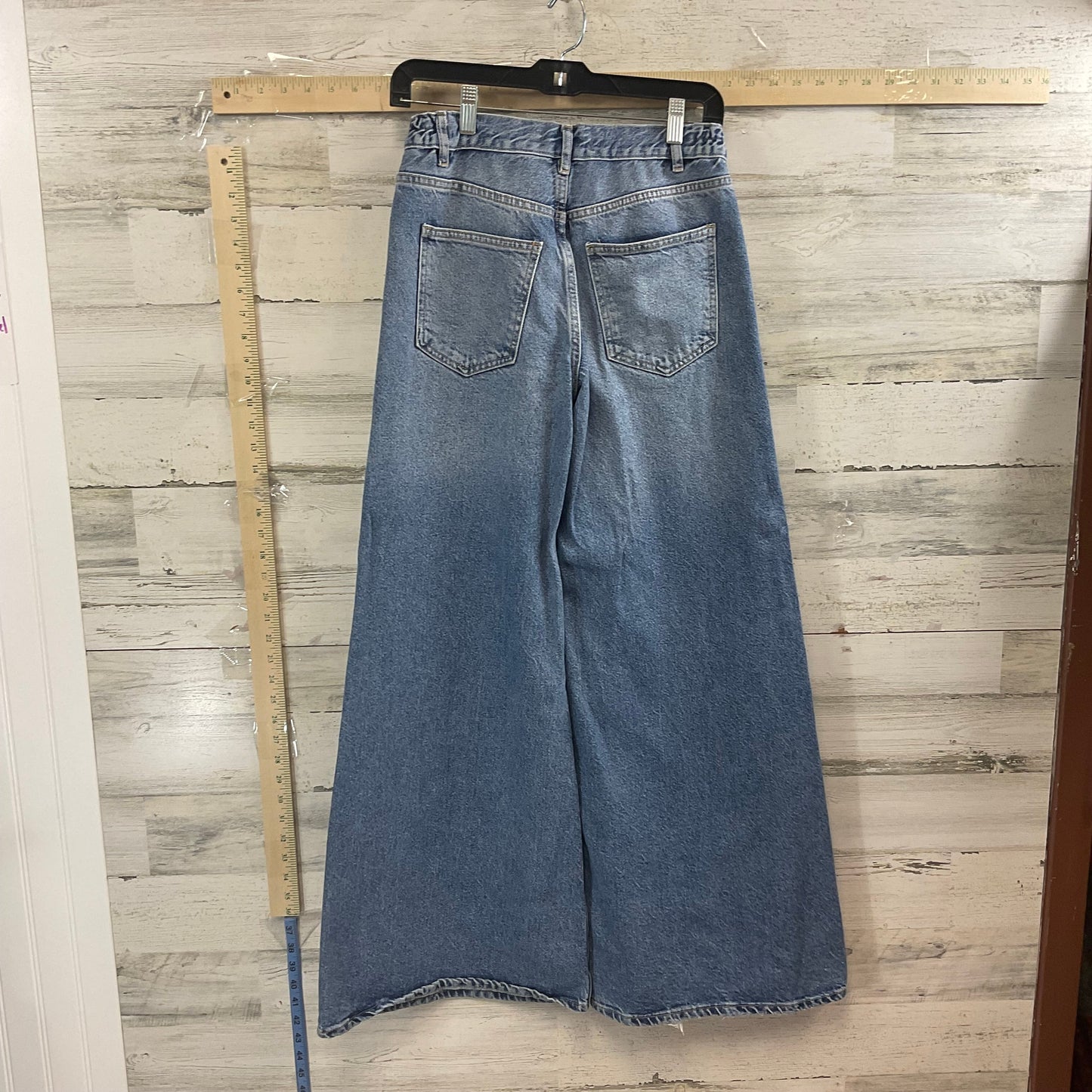 Blue Denim Jeans Flared Free People, Size 2