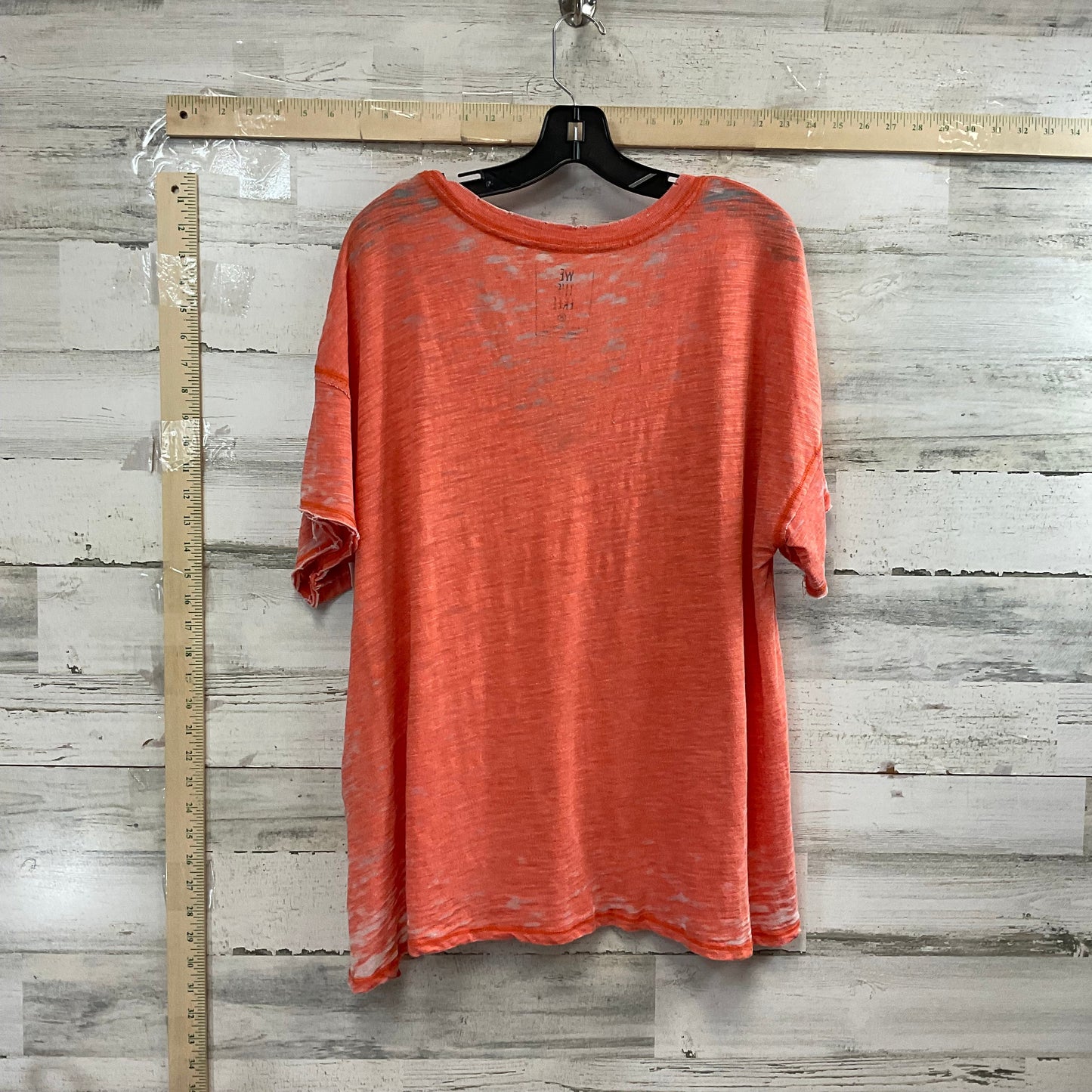 Orange Top Short Sleeve We The Free, Size M