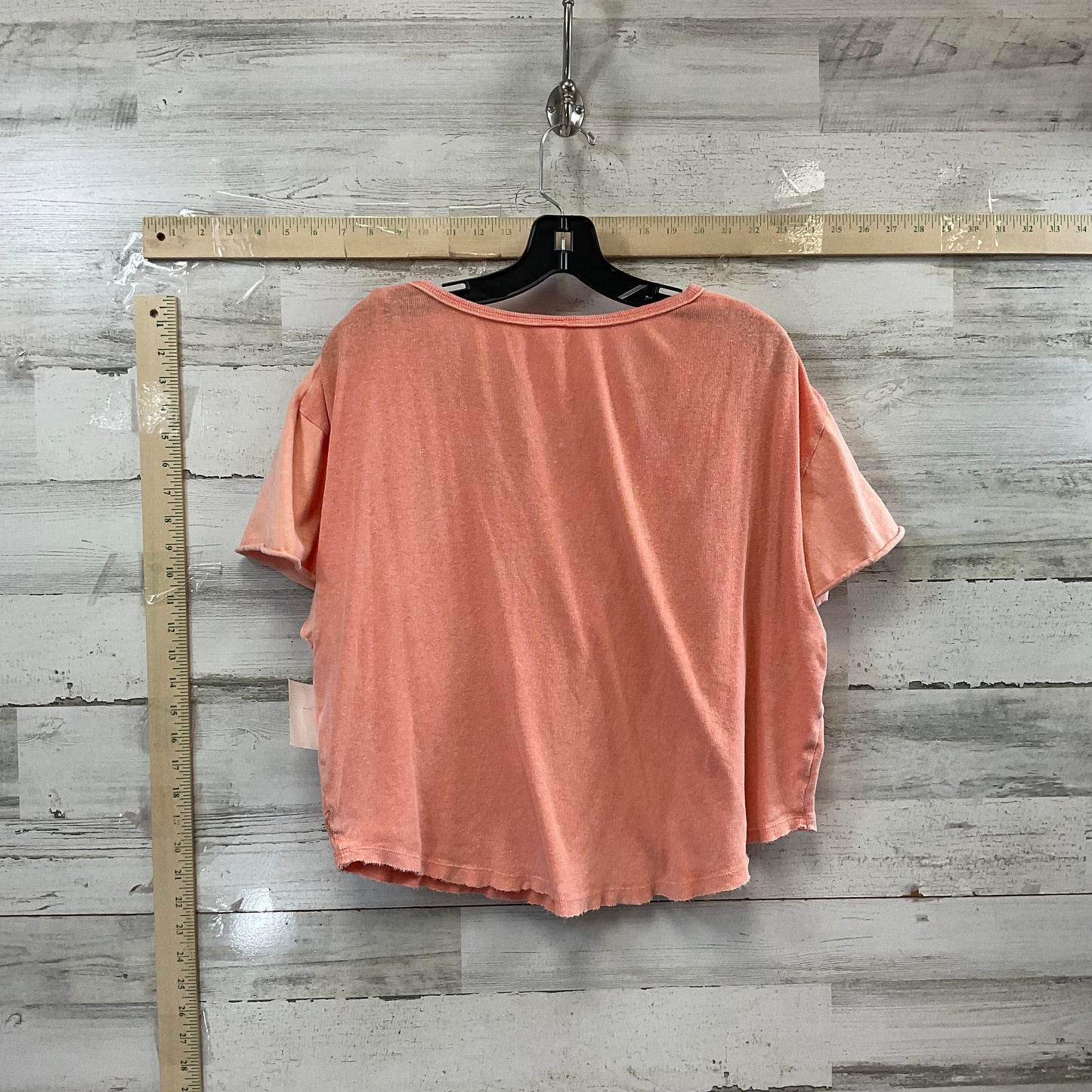 Peach Top Short Sleeve Free People, Size Xs