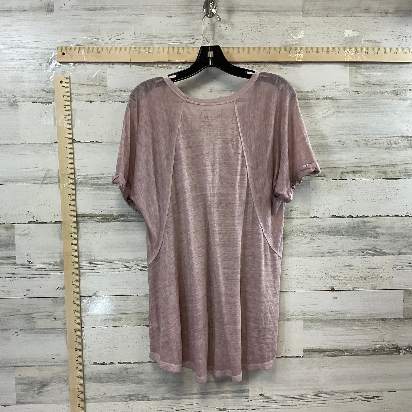 Pink Top Short Sleeve We The Free, Size S