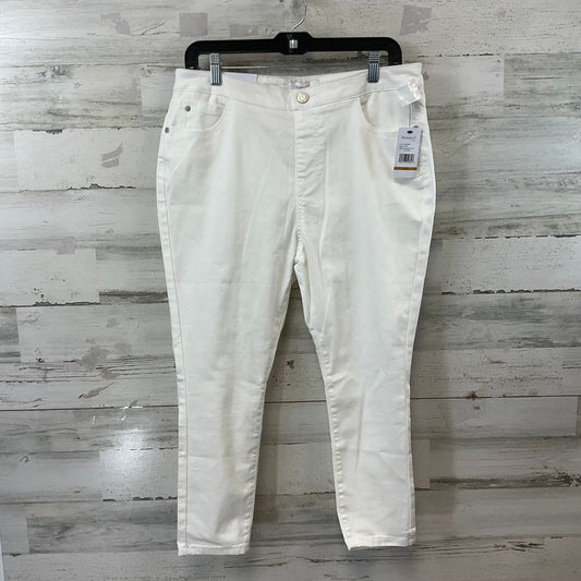 Pants Other By SKINNY GIRL In White, Size: 14