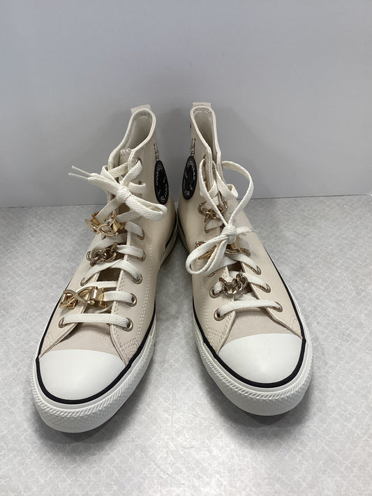 Cream Shoes Sneakers Converse, Size 11