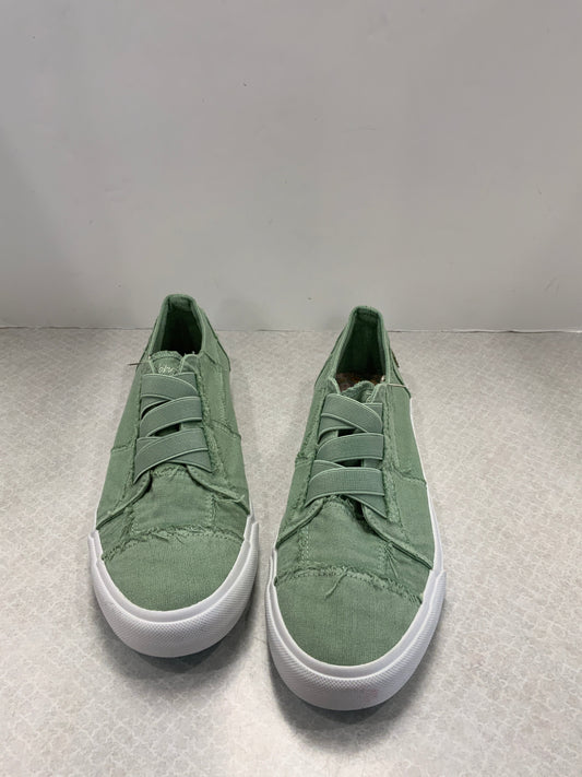 Green Shoes Sneakers Blowfish, Size 10