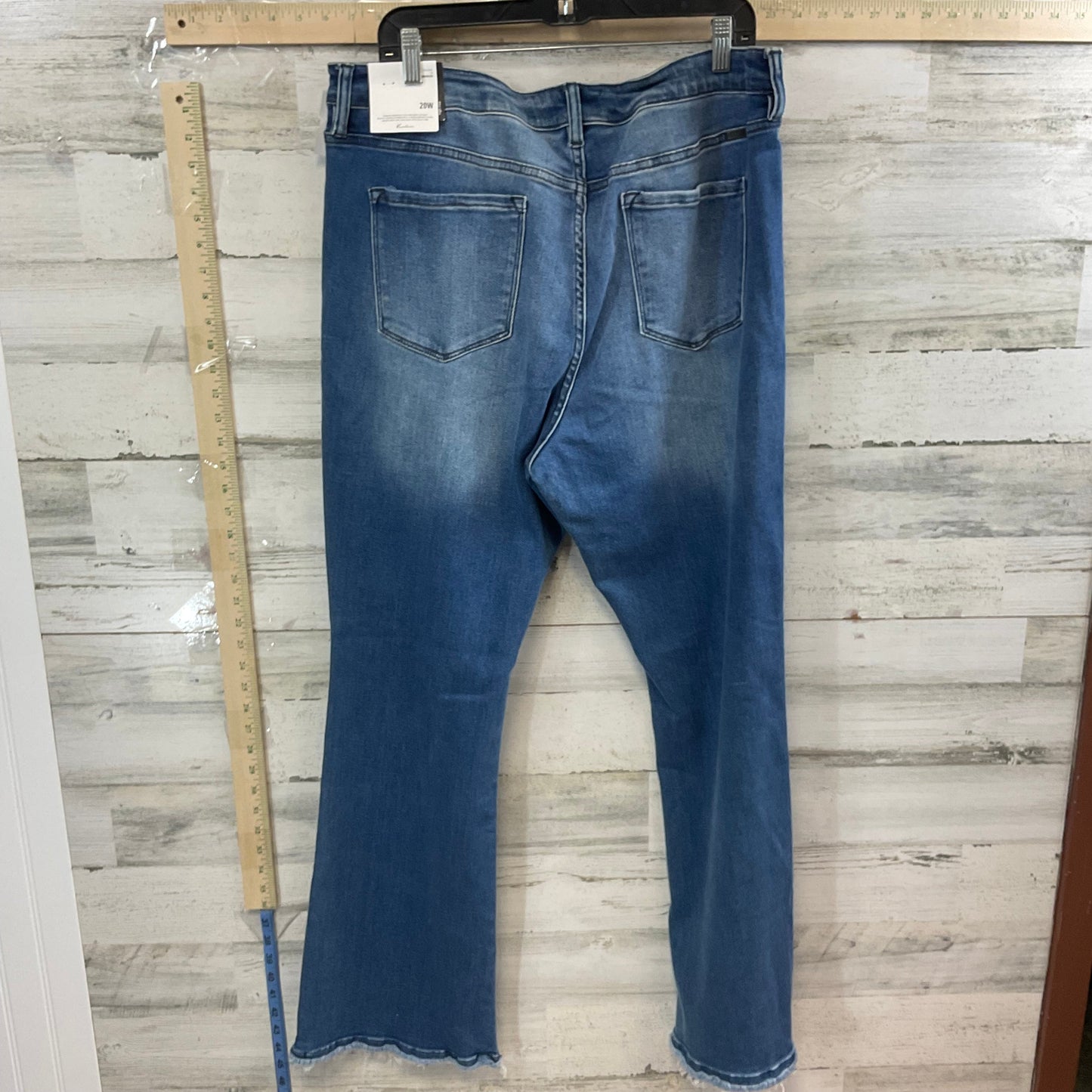 Blue Denim Jeans Flared Kancan, Size 20w