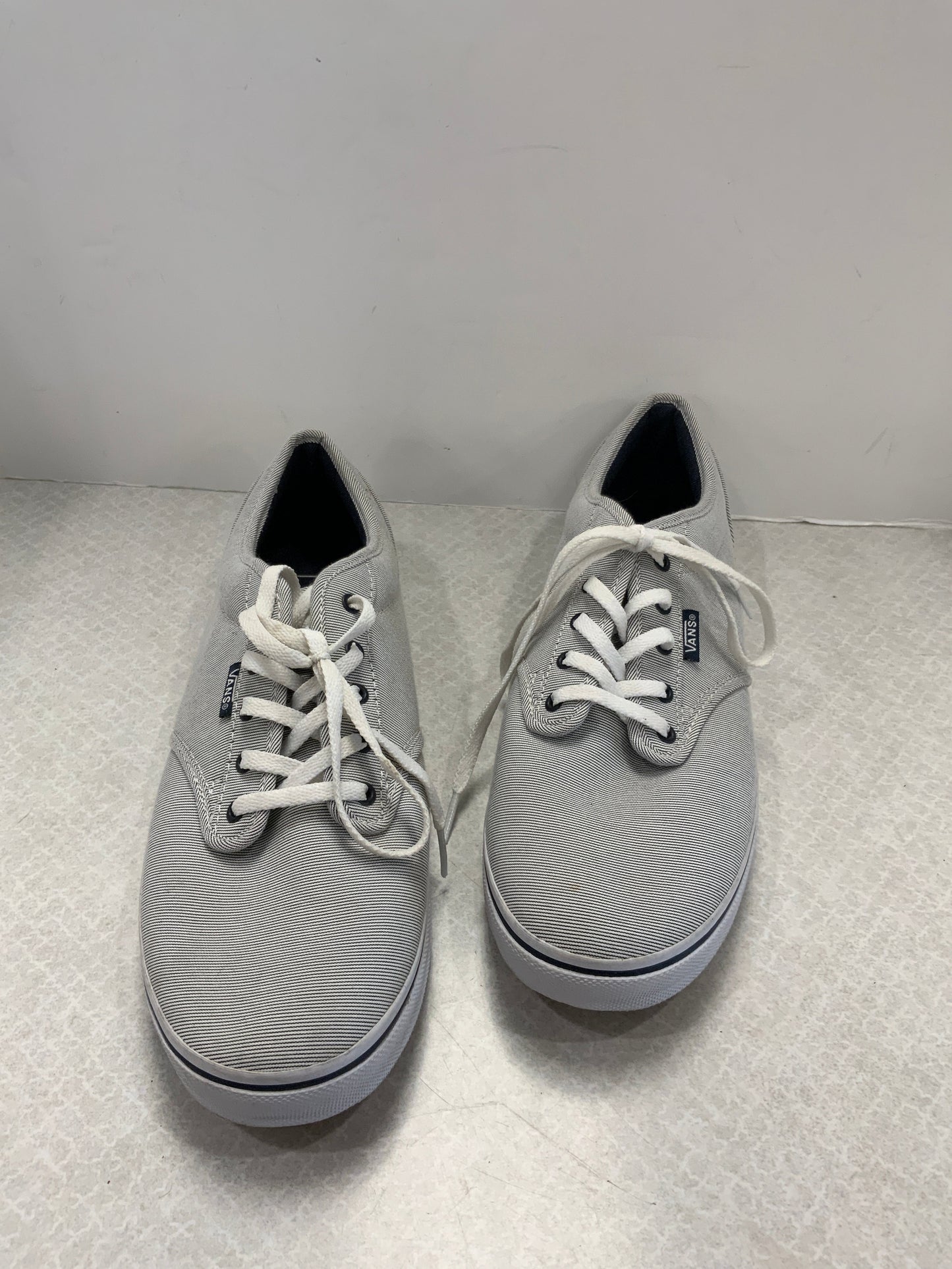 Grey Shoes Sneakers Vans, Size 11