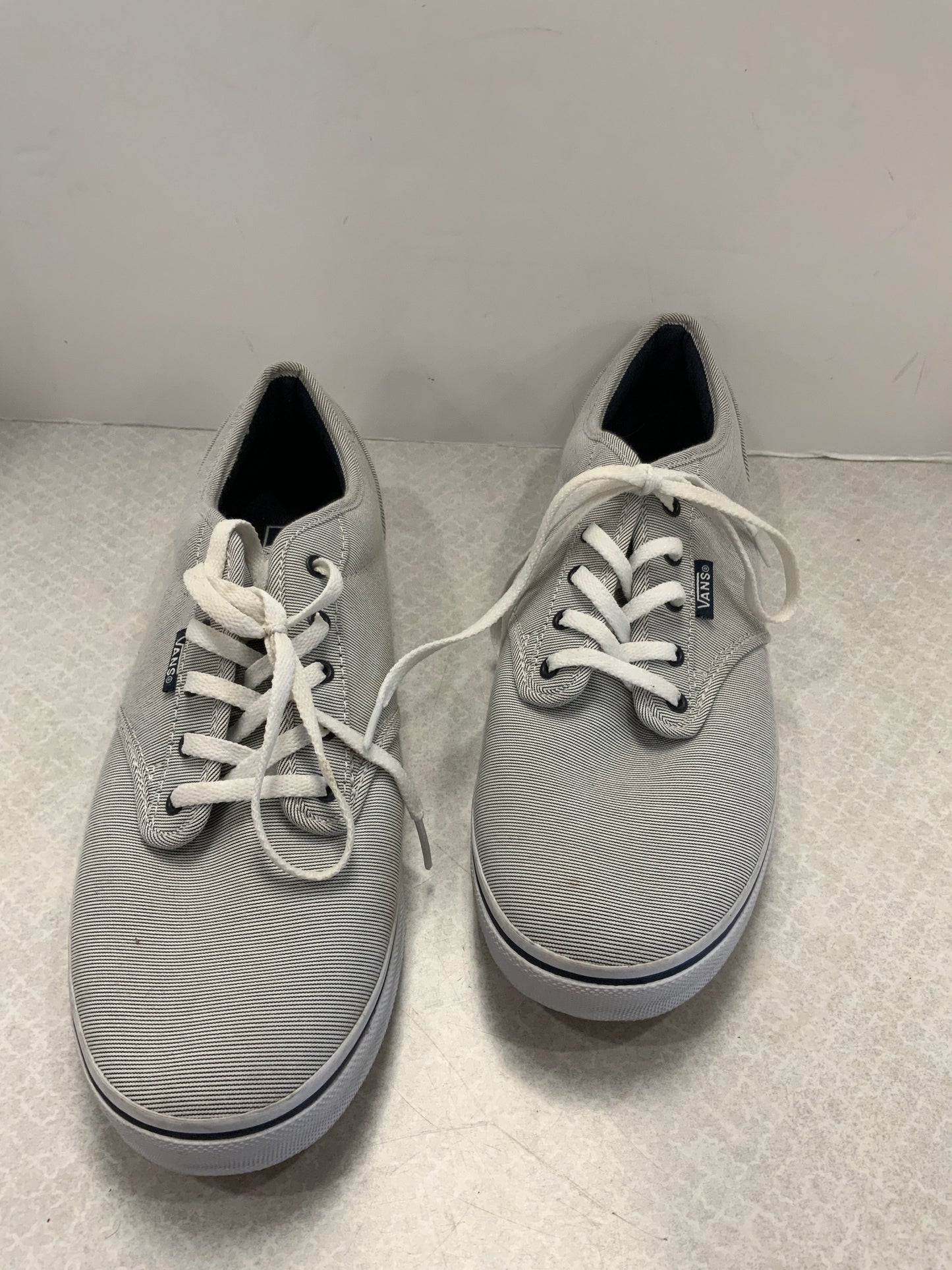 Grey Shoes Sneakers Vans, Size 11