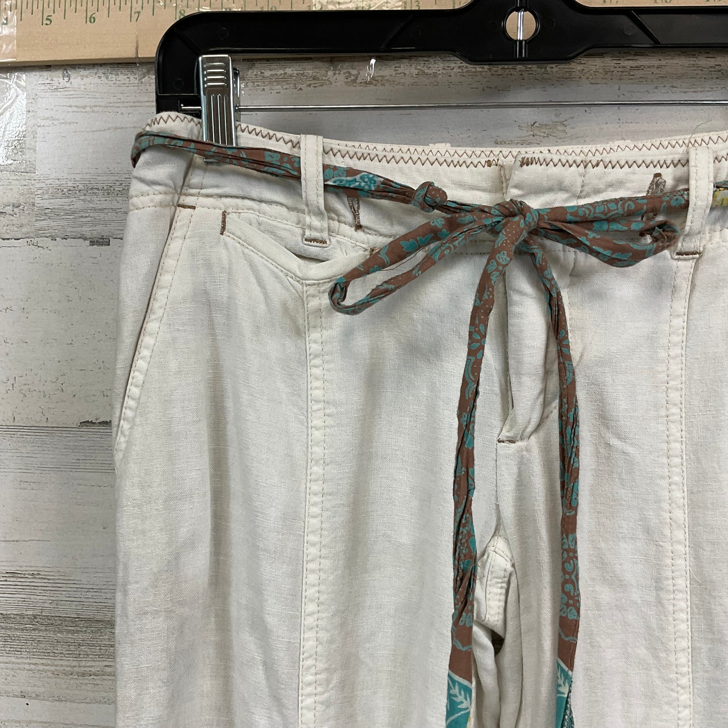 Cream Pants Other Free People, Size 0