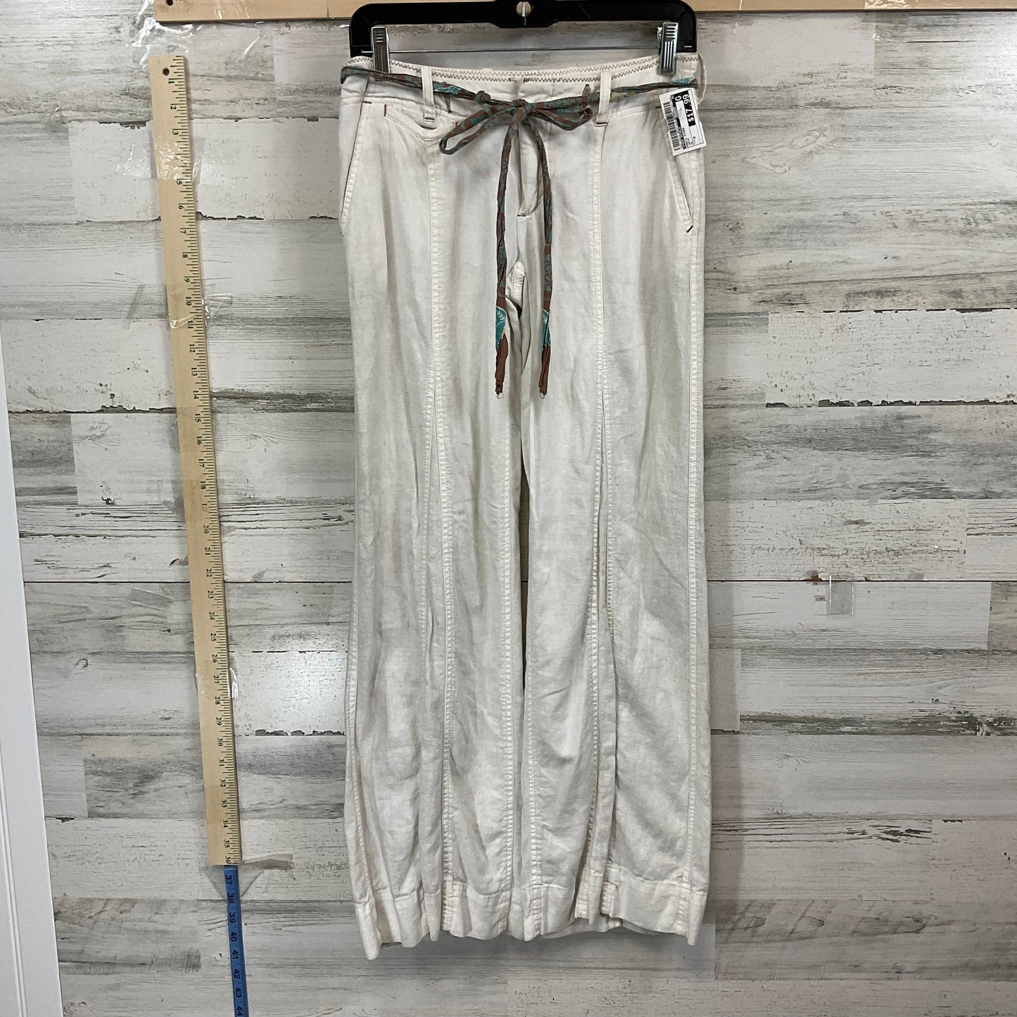 Cream Pants Other Free People, Size 0