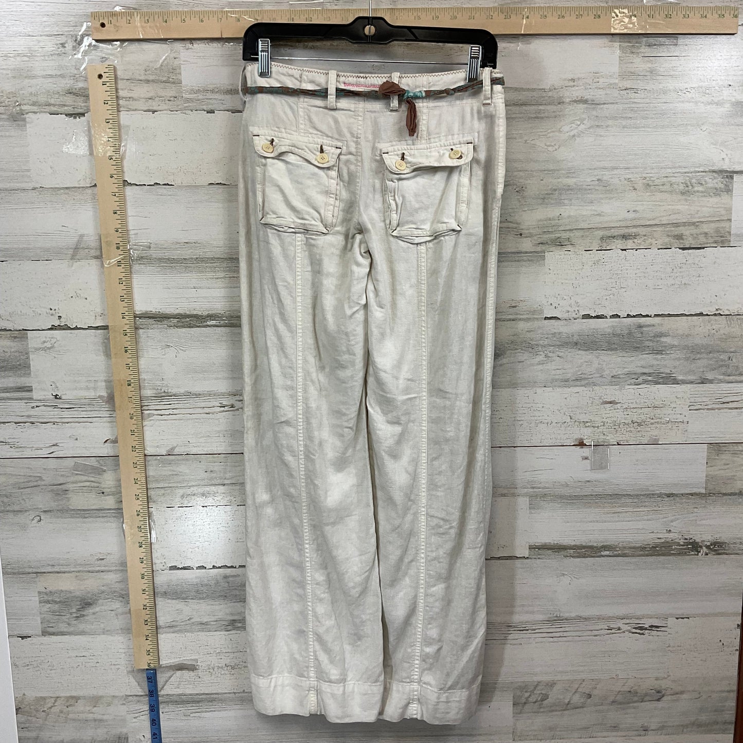 Cream Pants Other Free People, Size 0