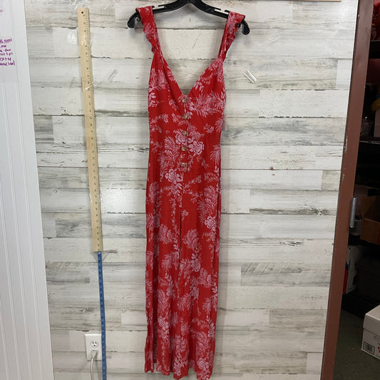 Red Jumpsuit Free People, Size Xs