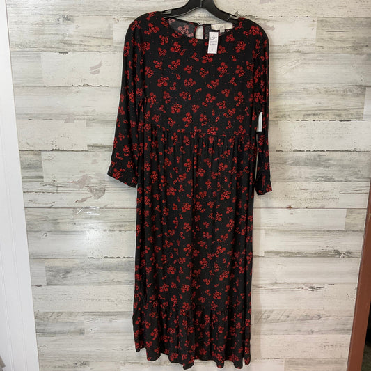 Dress Casual Maxi By Loft In Black, Size: S