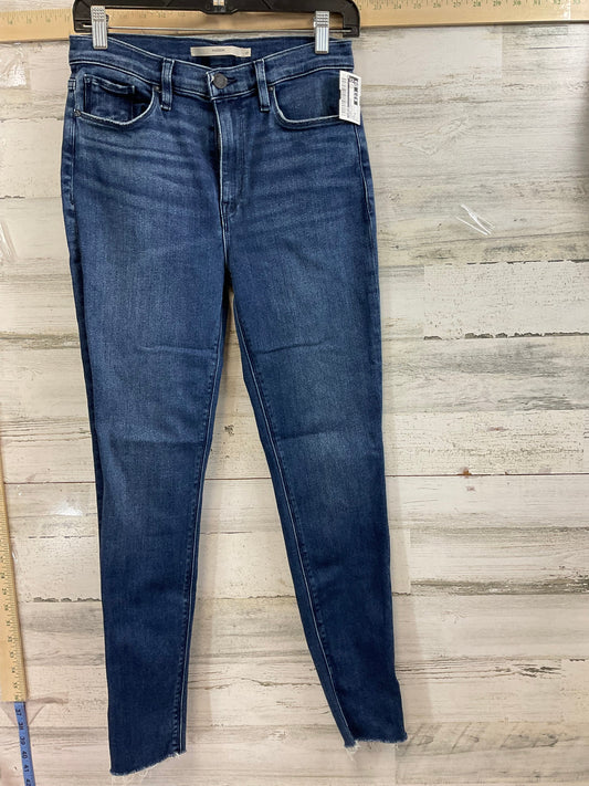 Blue Denim Jeans Straight Hudson, Size 4