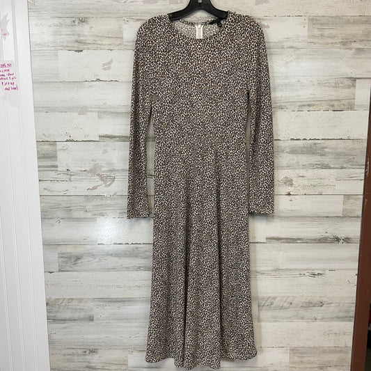 Dress Casual Maxi By Banana Republic In Animal Print, Size: S